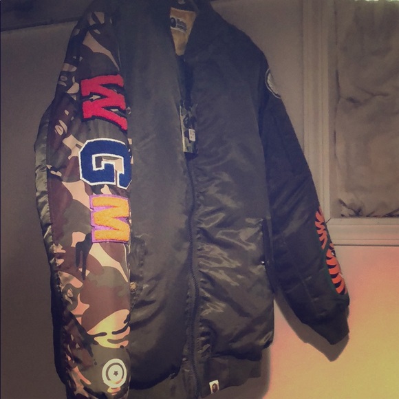 bape flight jacket